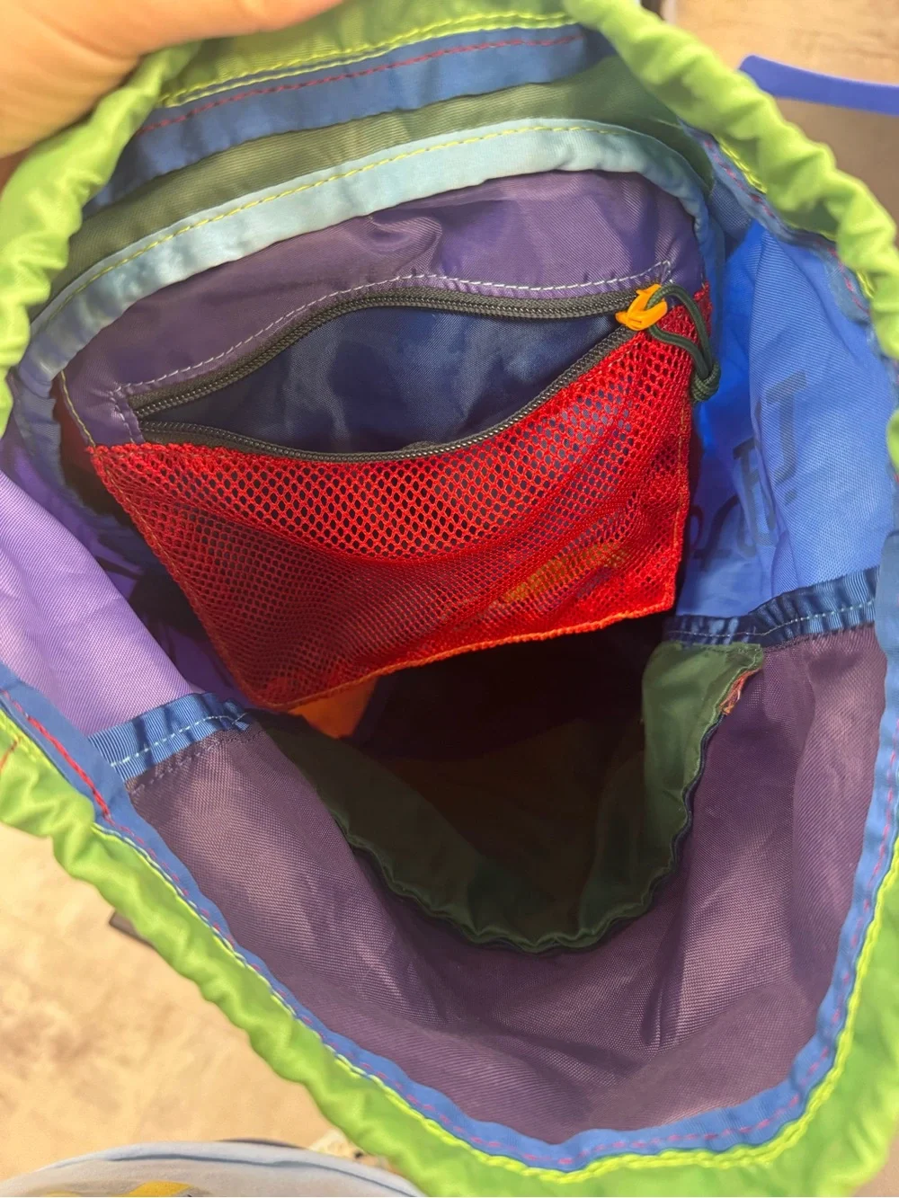 cotopaxi Luzon24 multicolor blue purple green backpack